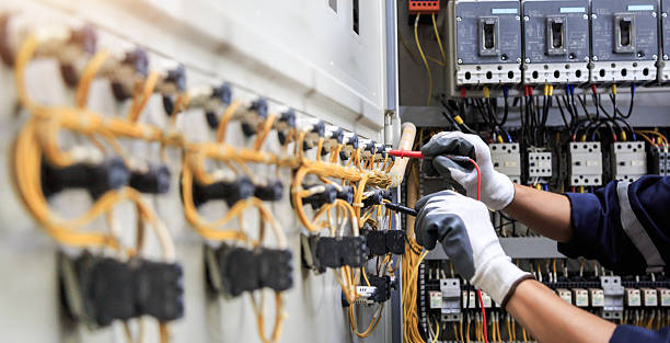 Professional Electrician technician working in Camden, NJ